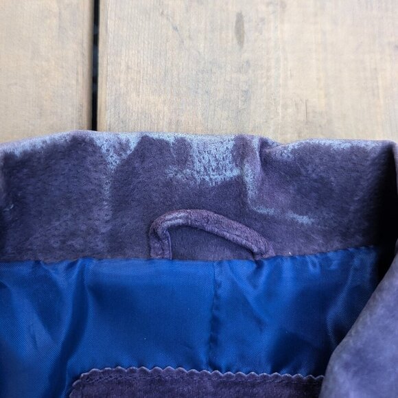 Vintage Scully Suede Leather Fringe Beaded Jacket Size Medium - Picture 3 of 12